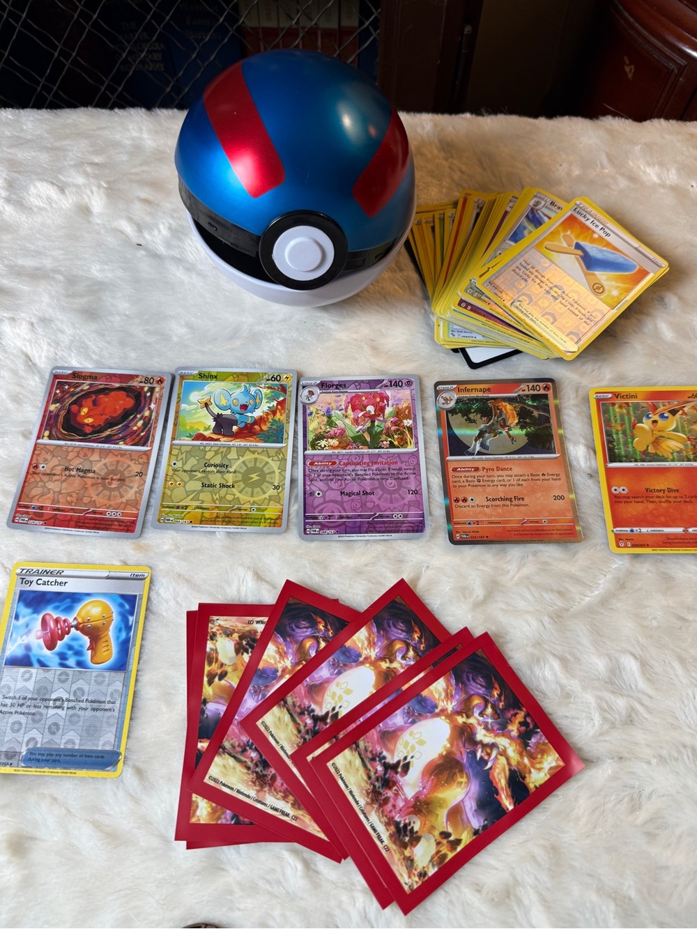 Pokémon Poke Ball Collectible Set - Red, Blue, Black, Gold - Picture 7 of 16
